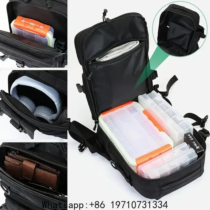 1000D Waterproof  Backpack Tac - огляд і ціна Fishing Bag Waterproof