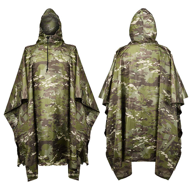 Rain Coat Camouflage Tactical  - огляд і ціна Fishing Rain Suit