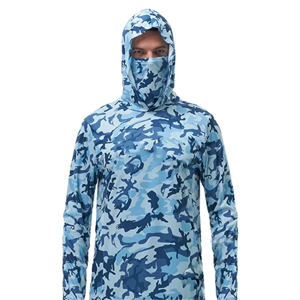 Summer Fishing Hoodies Men Jer - огляд і ціна Fishing Shirt Uv Protection