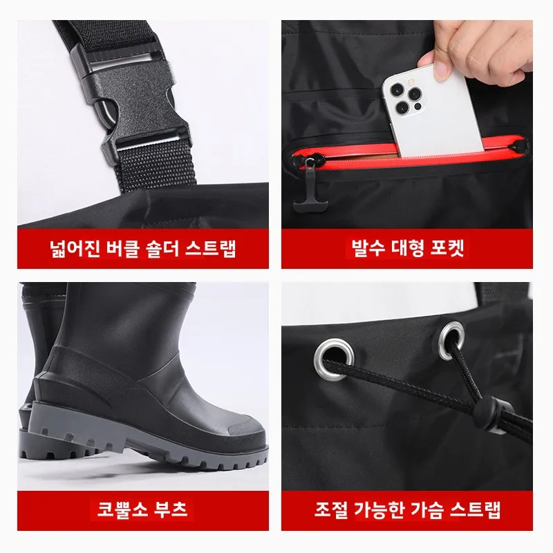 Waterproof Chest Waders with F - огляд і ціна Fishing Waders