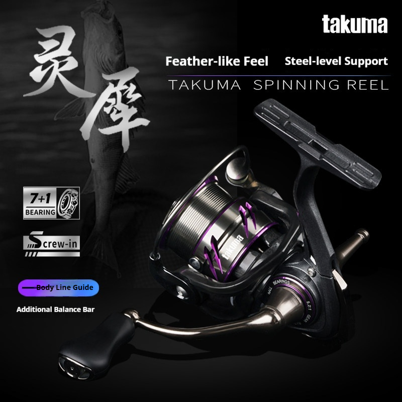 New Takuma Lingxi Spinning Ree - огляд і ціна Kastking Reel Zephyr